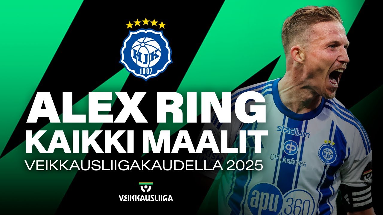 Alexander Ring - kaikki maalit kaudelta 2025 | Veikkausliiga