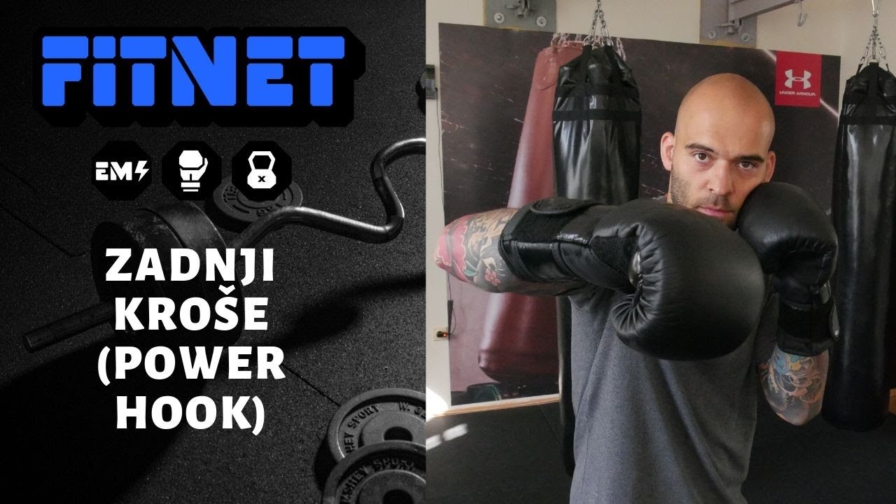 Boks tutorijal - Zadnji kroše (POWER HOOK)