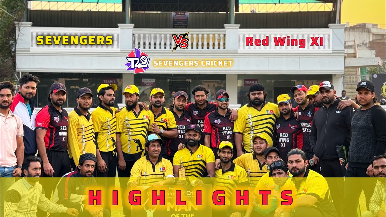 SEVENGERS vs Red Wing XI II T20 Match II Full Match Highlights II #sevengerscricket