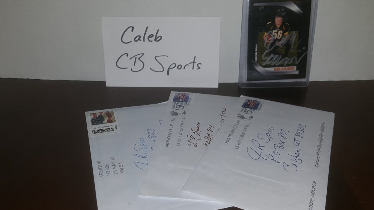 Episode #7 TTM AUTOGRAPH Returns!! Got 3 this week.