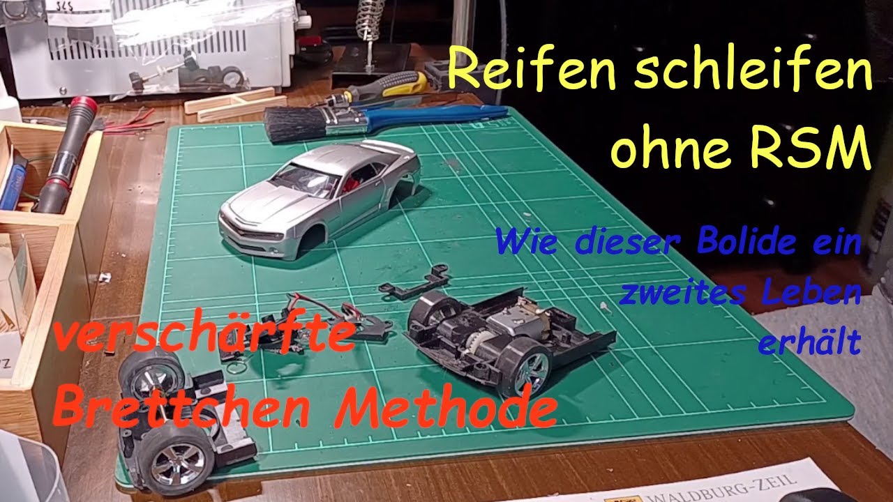 Highspeed 1:32 Reifen schleifen ohne RSM