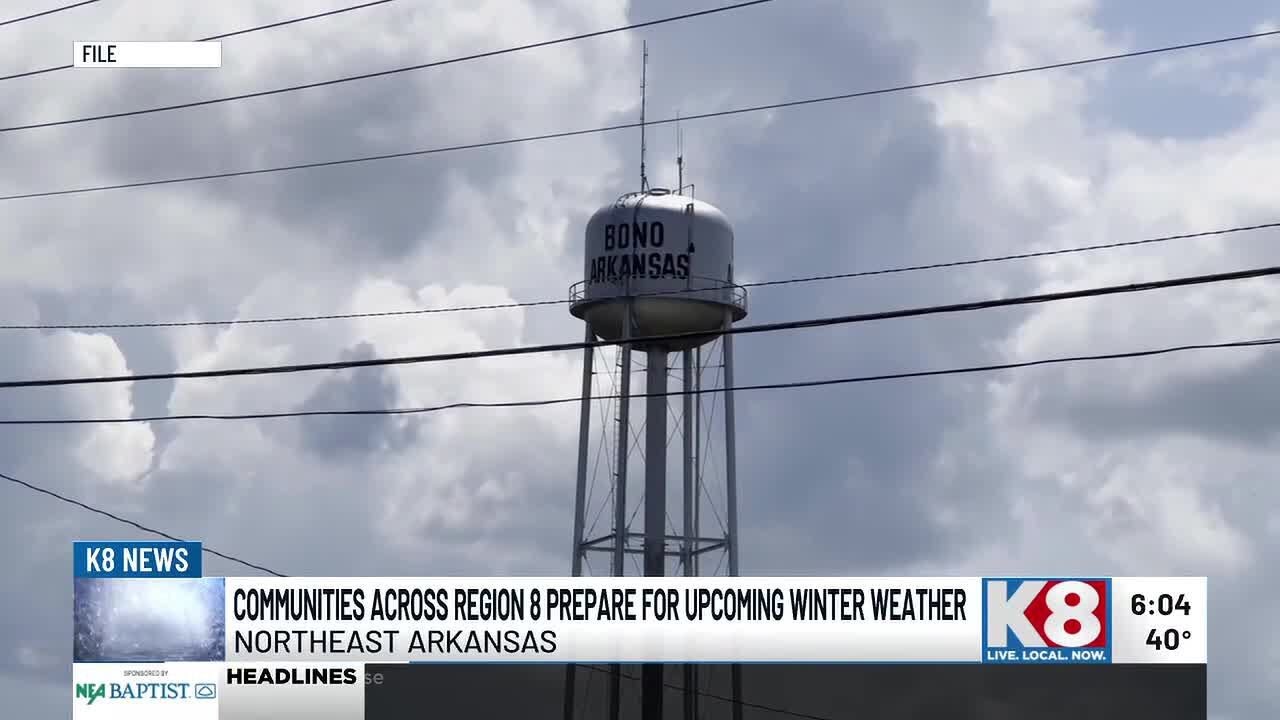 Northeast Arkansas towns prepare for winter weather impact