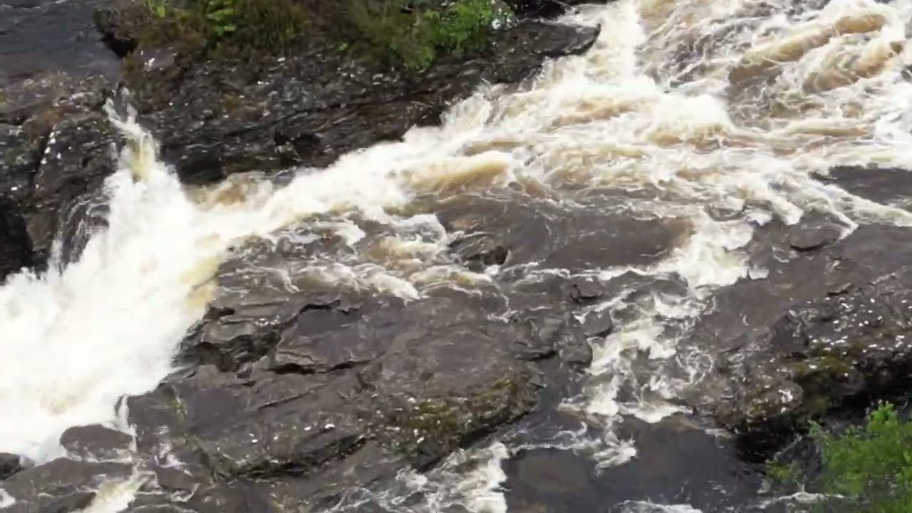Falls of Orchy. Glen Orchy Scotland.