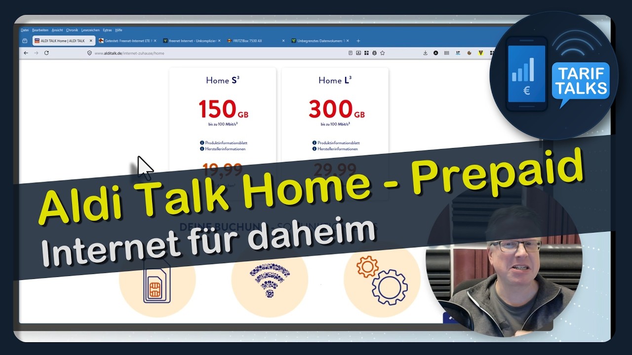 Aldi Talk Home: Mobiles Prepaid-Internet f&uuml;r zu Hause