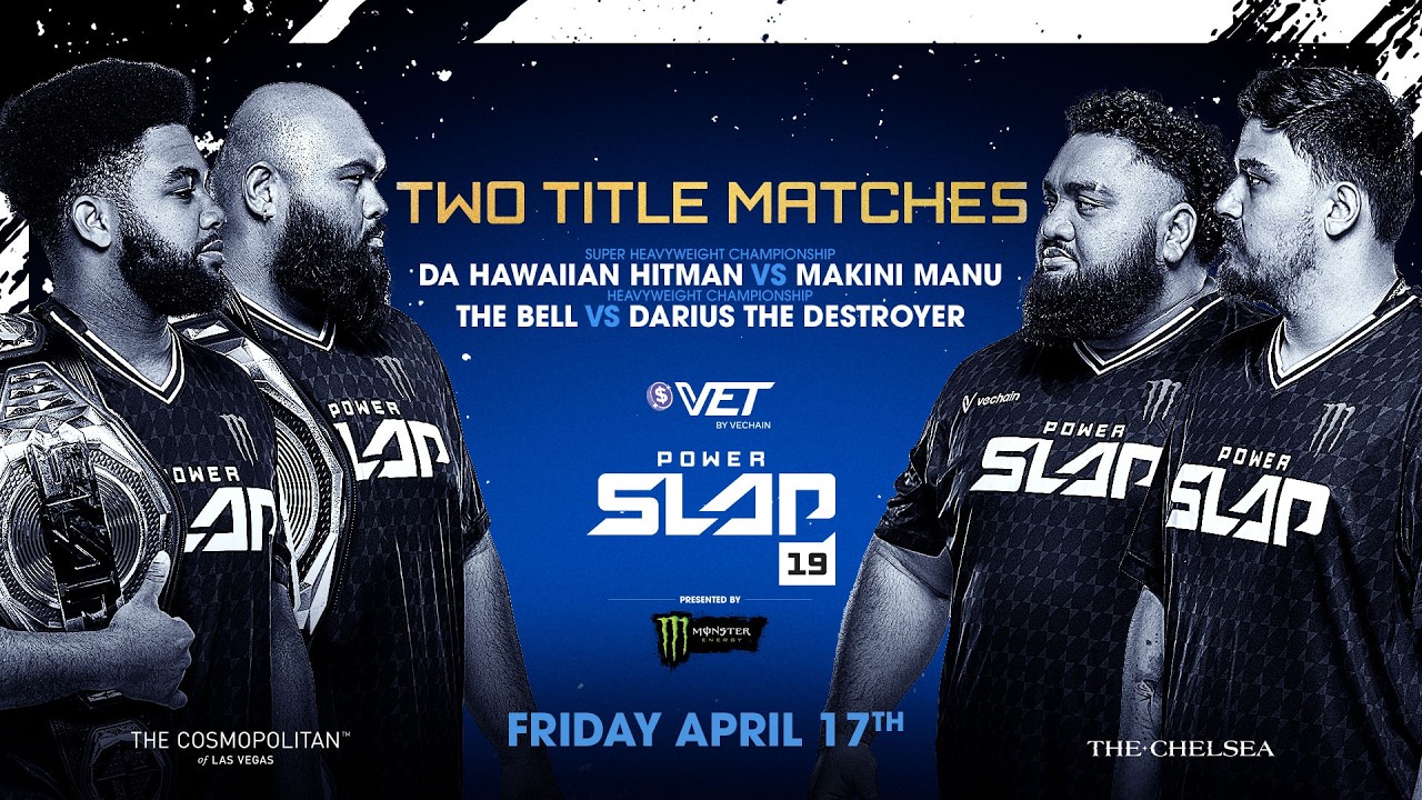 ARABIC STREAM | Power Slap 19: &rlm;DA HAWAIIAN HITMAN ضد MANU + &rlm;THE BELL ضد DARIUS THE DESTROYER 🏆