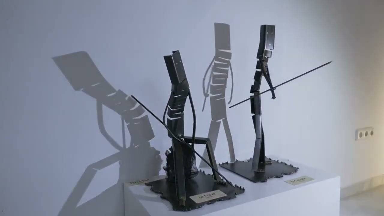 El Ventura Morón acoge la exposición “Momentos”, una selección de obras en metal de José Luis Biedma