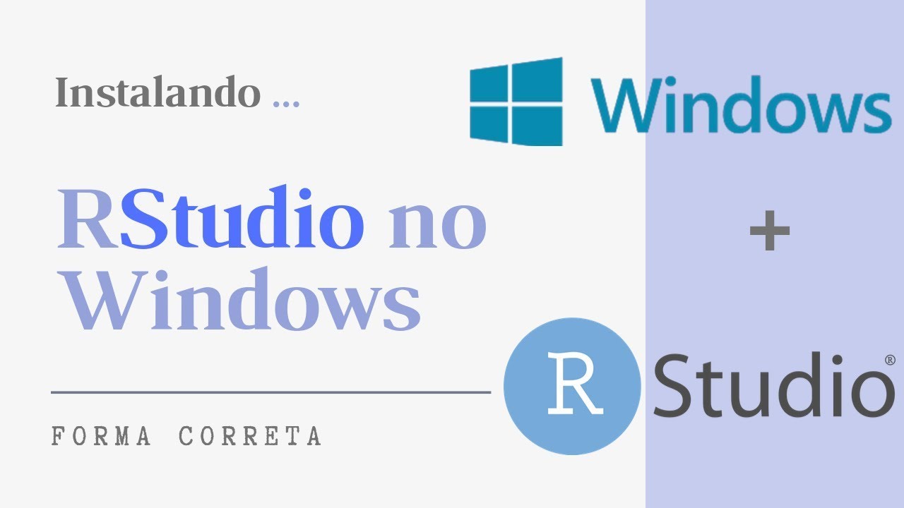 Como Instalar Rstudio no Windows (Passo a passo)