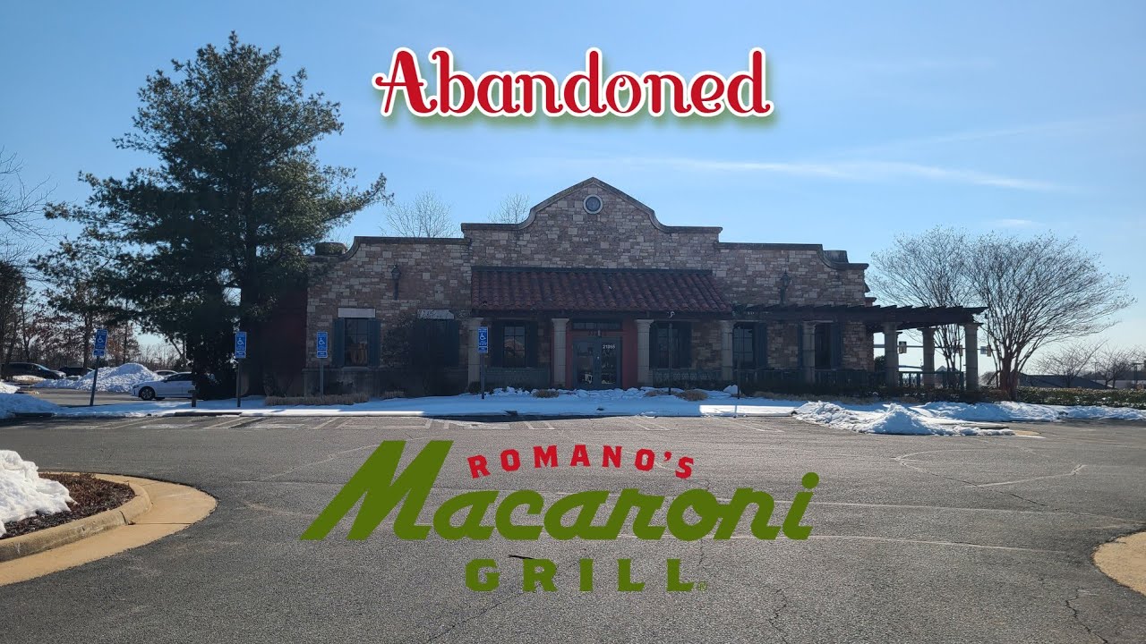 Заброшенный ресторан Romano's Macaroni Grill • Стерлинг, Вирджиния