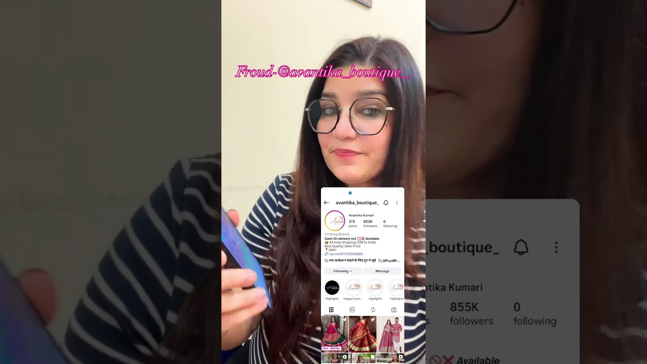 👉avantika _boutique_’s ye total Froud hai friendses naam,facebook,Instagram,YouTube account bache 