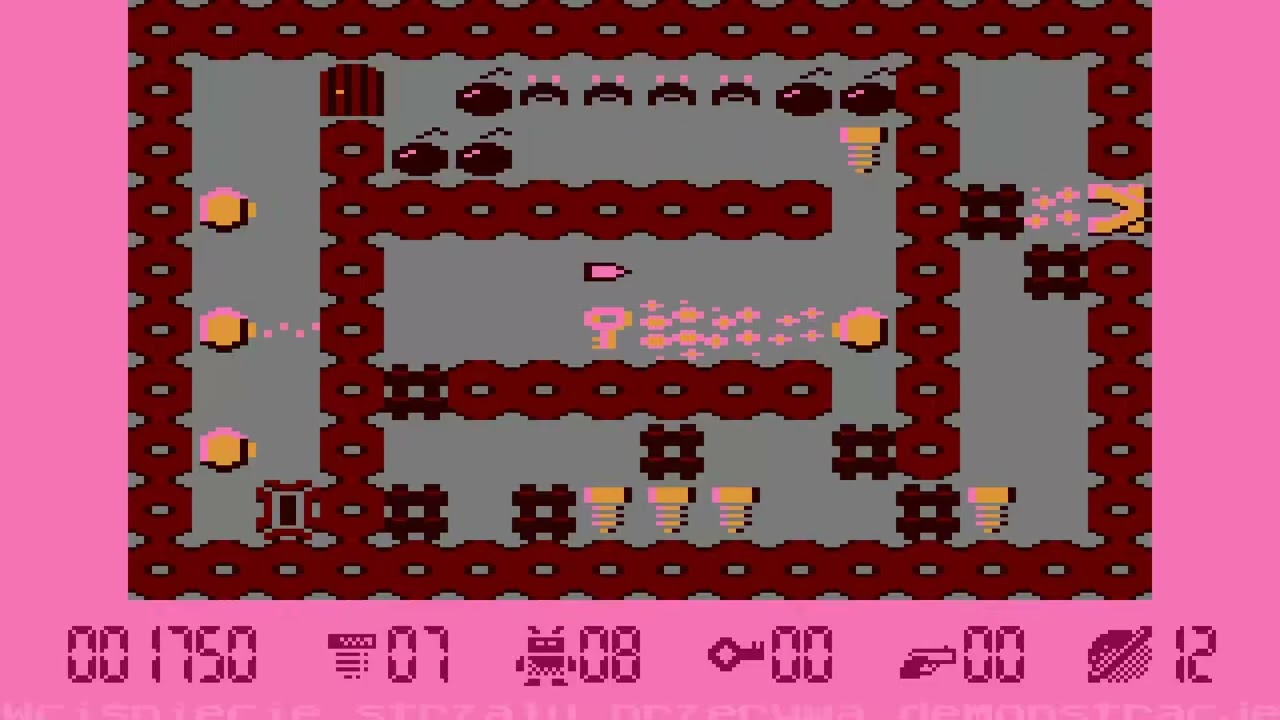 ATARI 8BIT XL XE Robbo Boss v3 ROBBO B6 Dominik Zochowski 1993 Wroclaw PL 400 800 600 1200 1400 1450