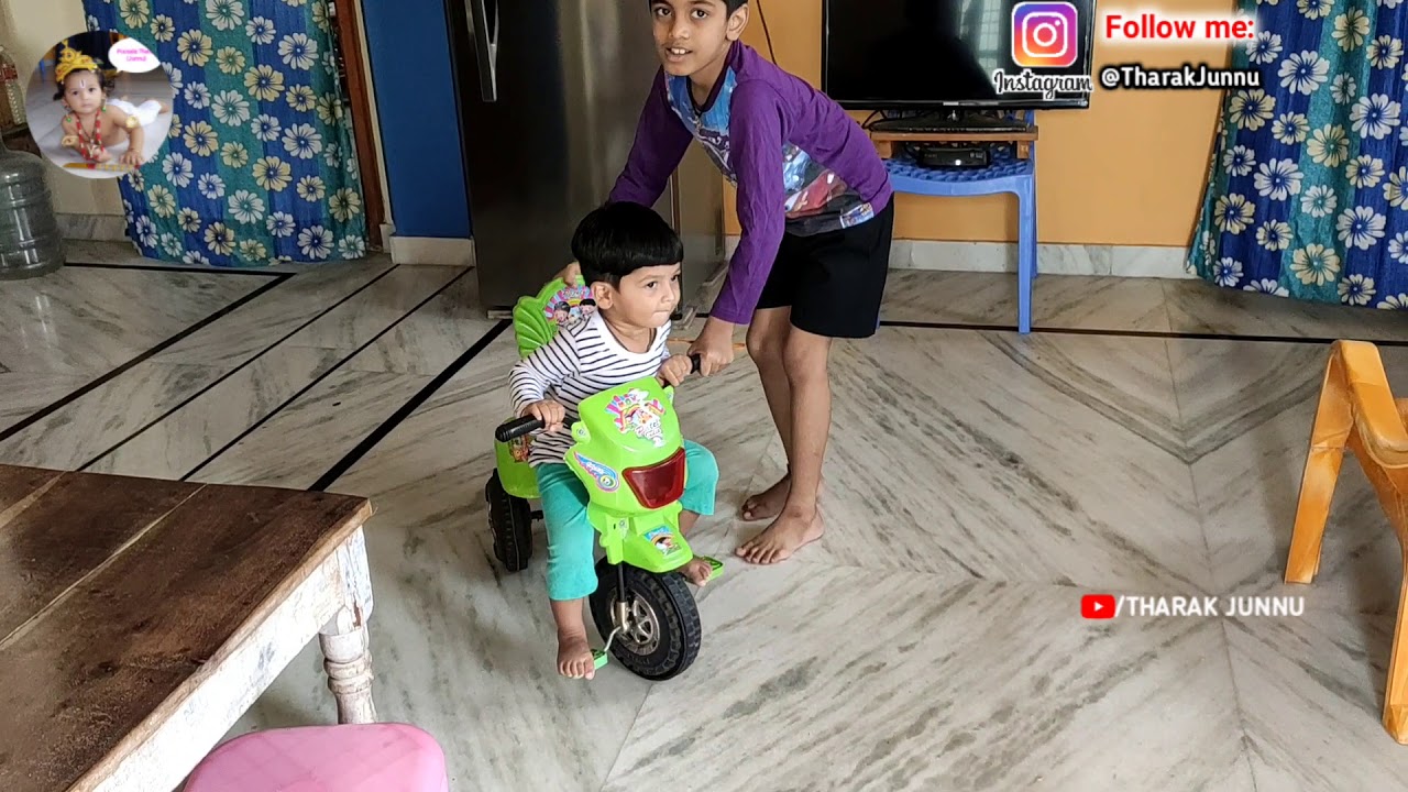 Cycling Tri Cycling by Tharak Junnu