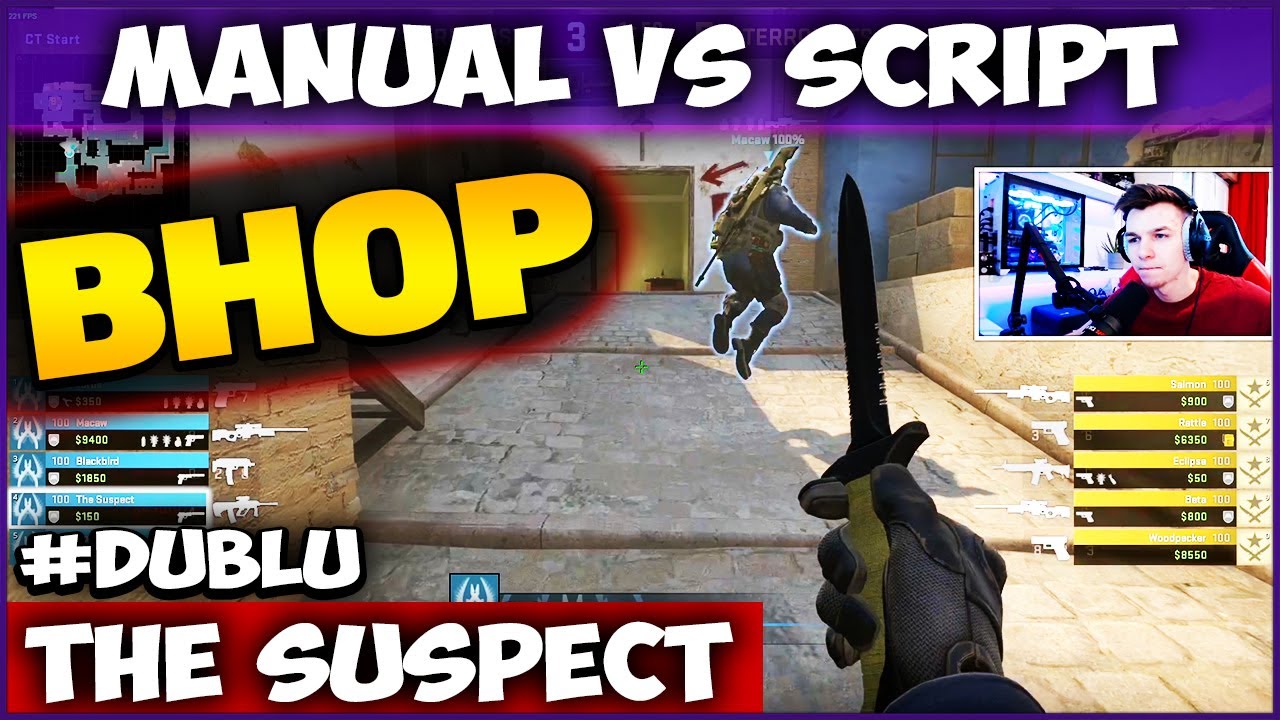 BHOP MANUAL vs BHOP SCRIPT 