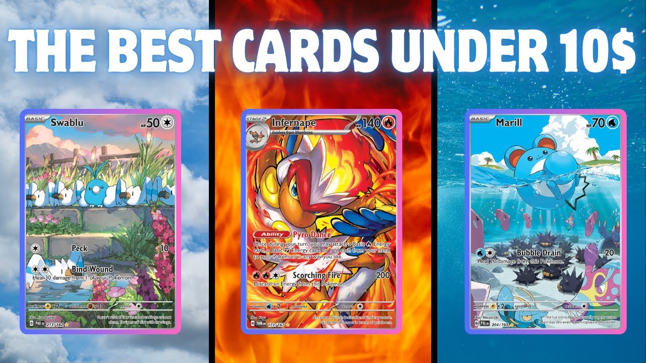 The Best Pokemon Cards Under $10! (2024)