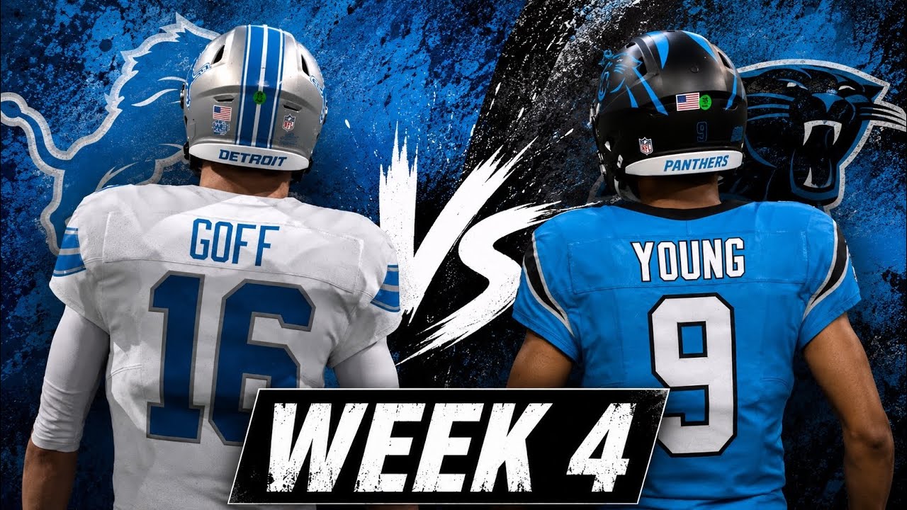 Lions против Panthers: симуляция 4-й недели | Madden 27