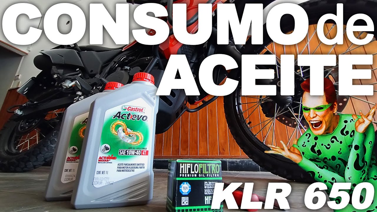 Kawasaki KLR 650 (gen 3): Consume Aceite??? 🛢️🤔