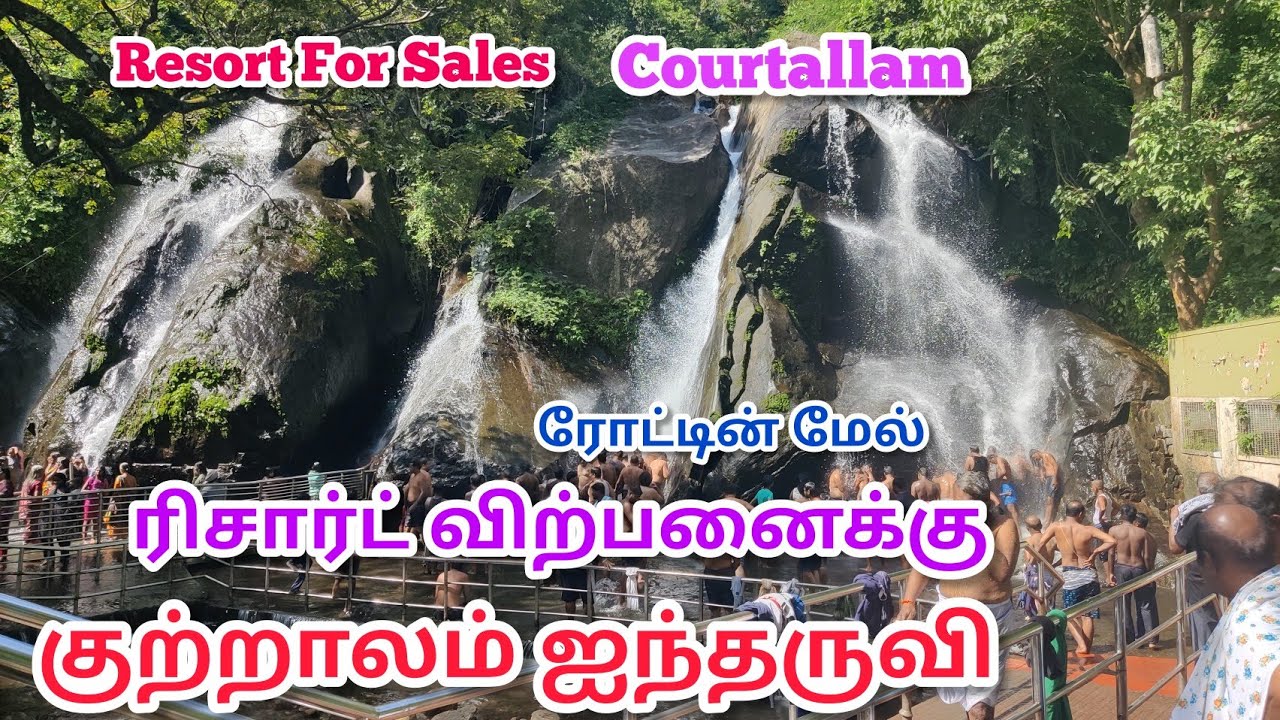 Resort Sales ரிசார்ட் விற்பனைக்கு குற்றாலம் ஐந்தருவி ரோட்டின் மேல் Courtallam to Five Falls Road