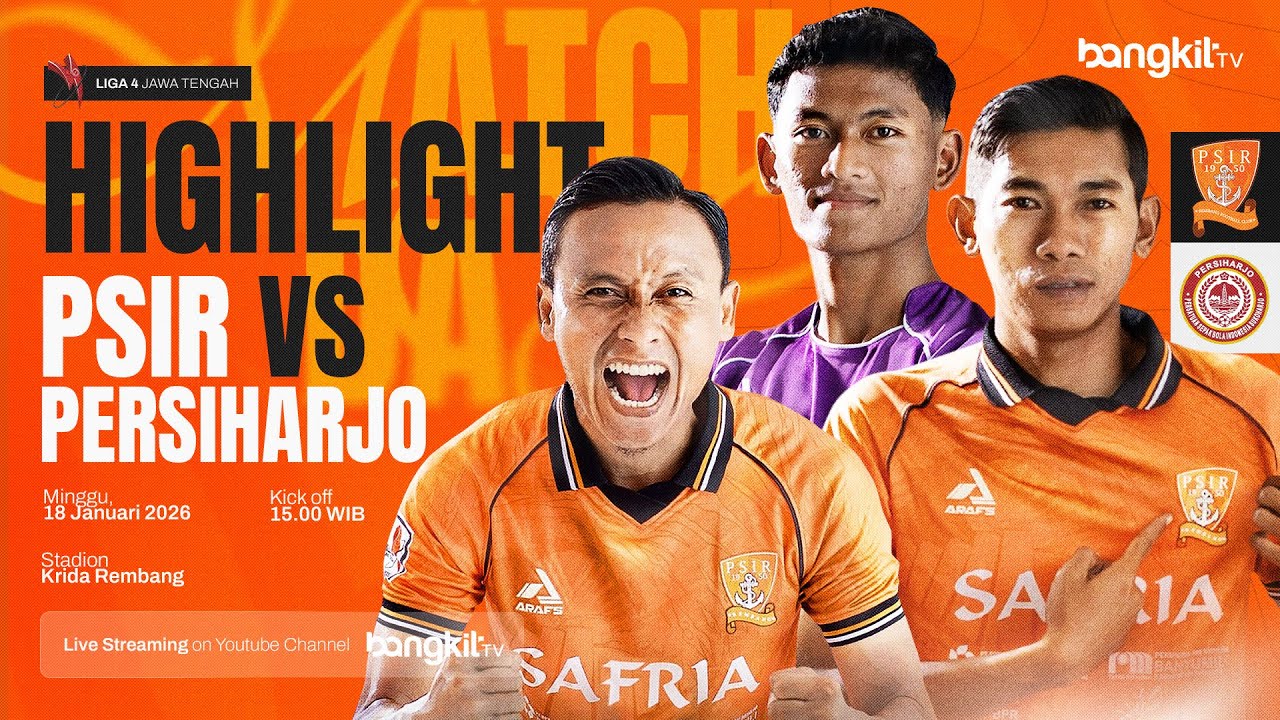 PSIR REMBANG VS PERSIHARJO SUKOHARJO - HIGHLIGHT & POST MATCH INTERVIEW | Liga 4 Jawa Tengah