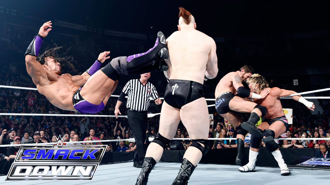 Дольф Зигглер и Невилл против Шеймуса и Кинга Барретта: SmackDown, 7 мая 2015 г.