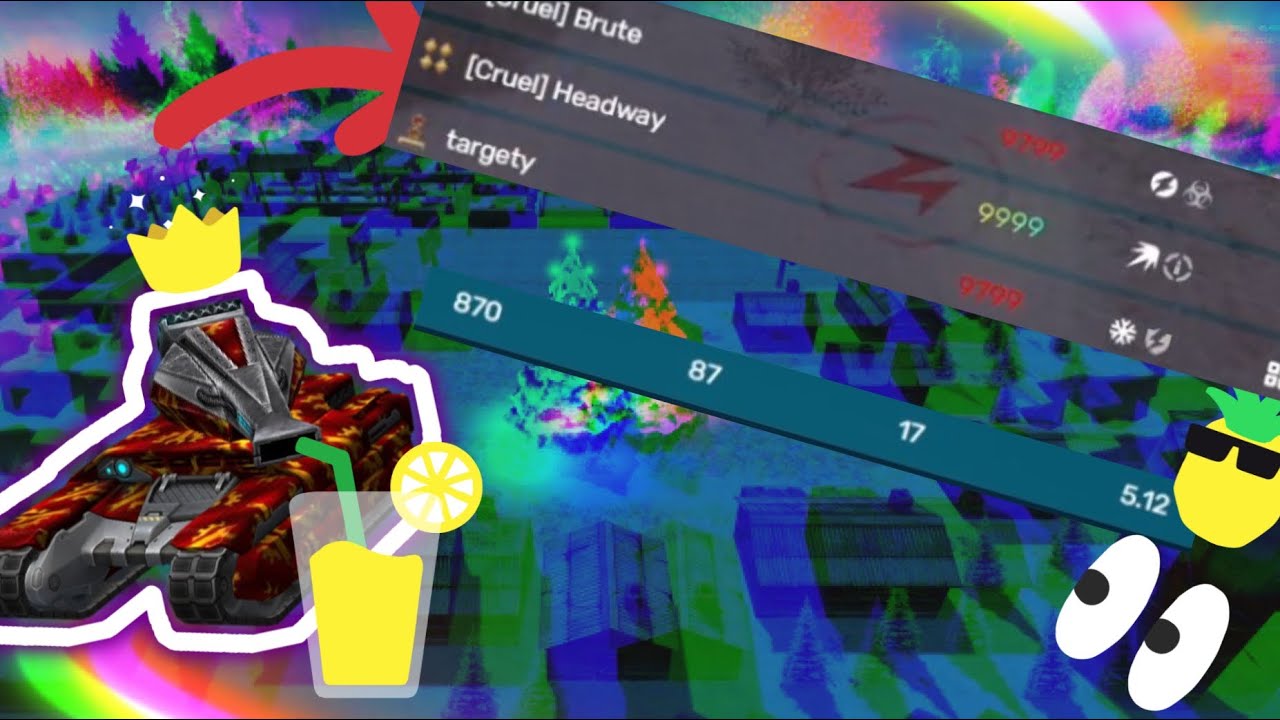 Tanki Online - Pro Freeze  Player vs 9999 GS  Buyers