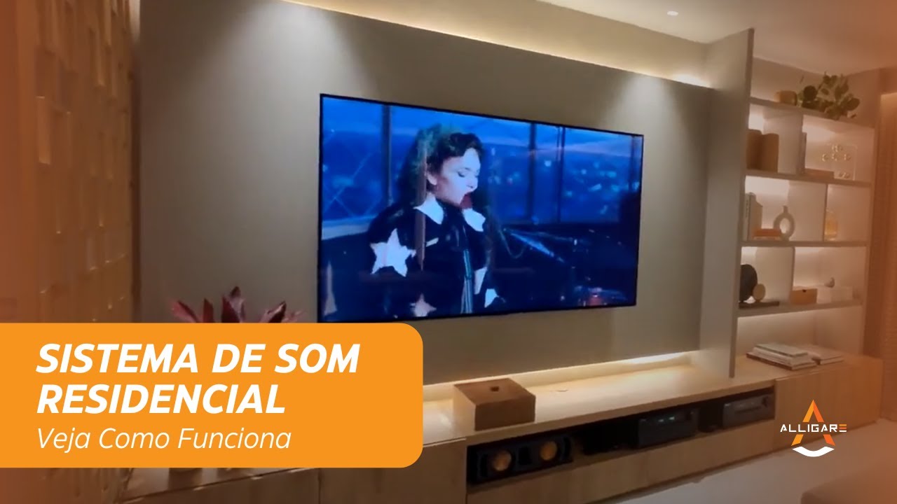 SISTEMA DE SOM RESIDENCIAL: VEJA COMO É!