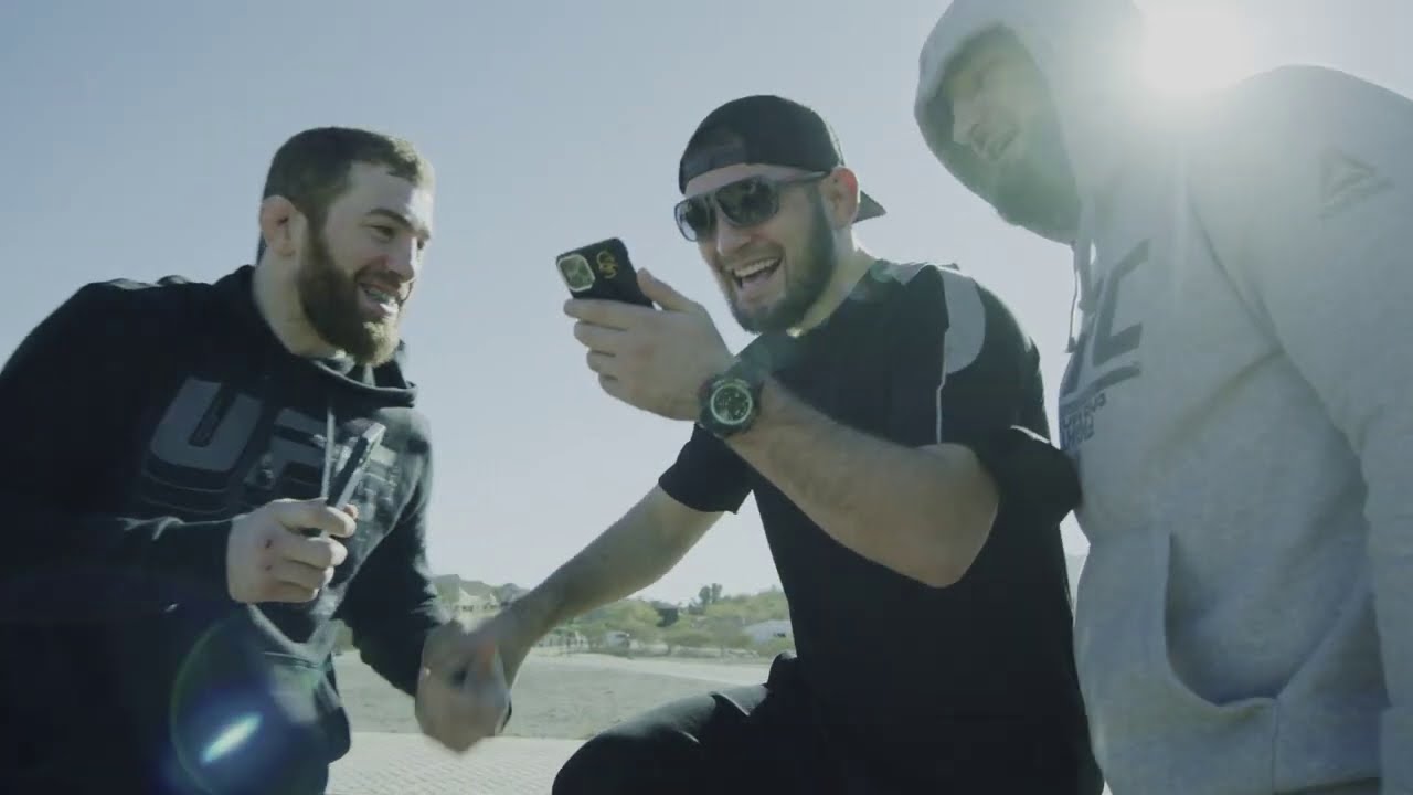khabib visits Hatta!