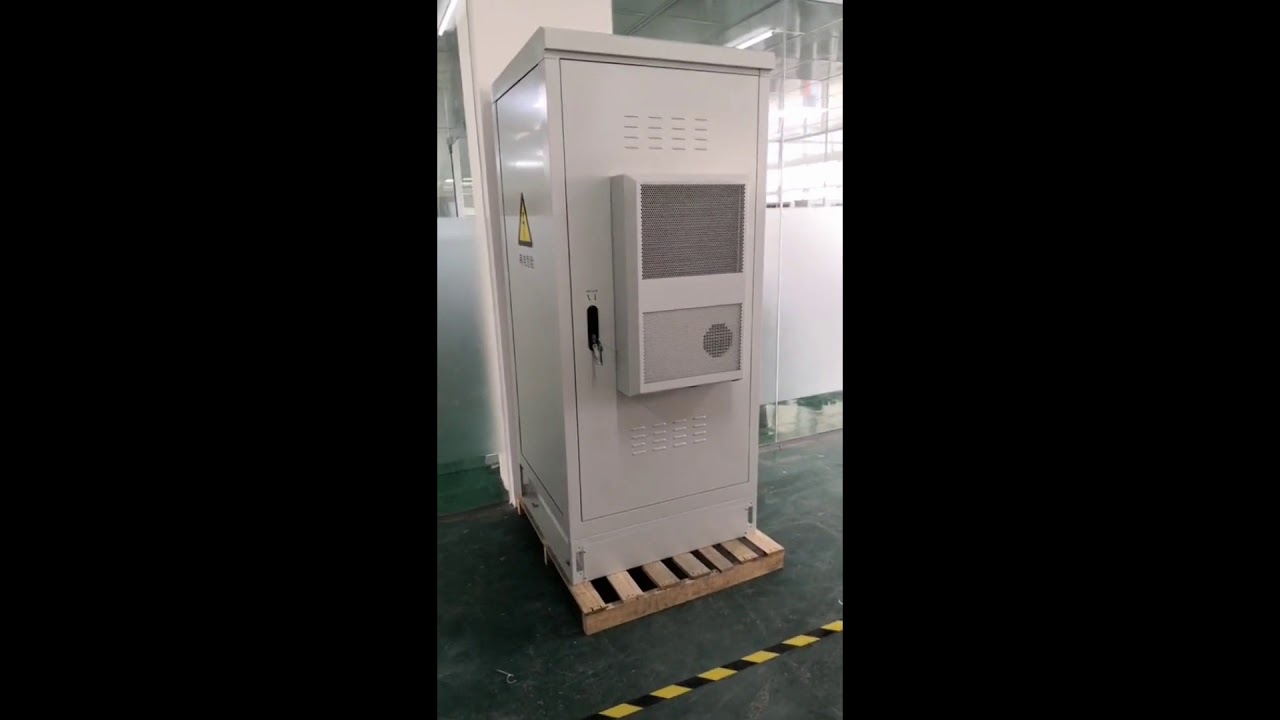 Outdoor telecom cabinet is equipped with DC48V telecom air conditioner