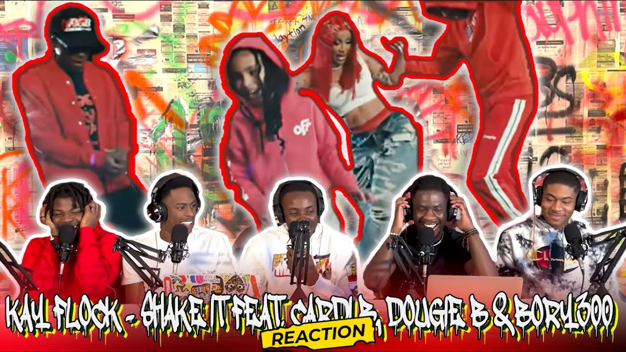 Kay Flock - Shake It feat. Cardi B, Dougie B & Bory300 (Official Video) | Reaction