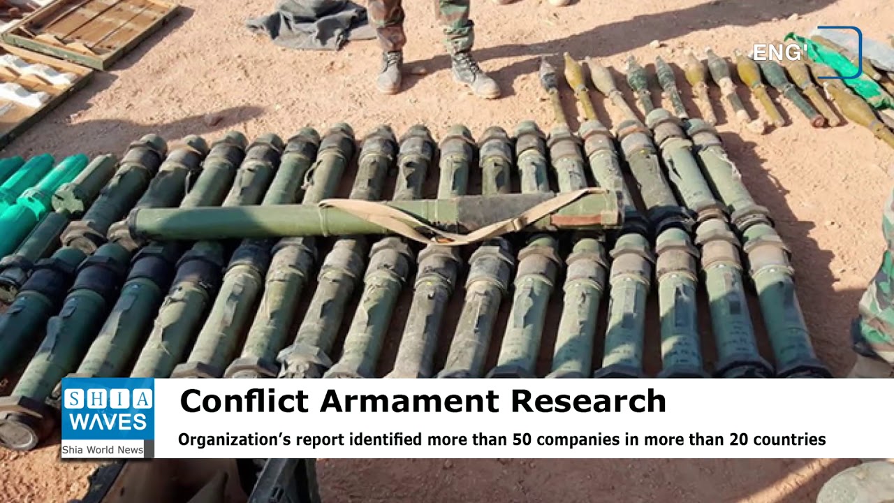 Conflict Armament Research releases report showing it’s exquisitely easy to purchase weapons, ev...