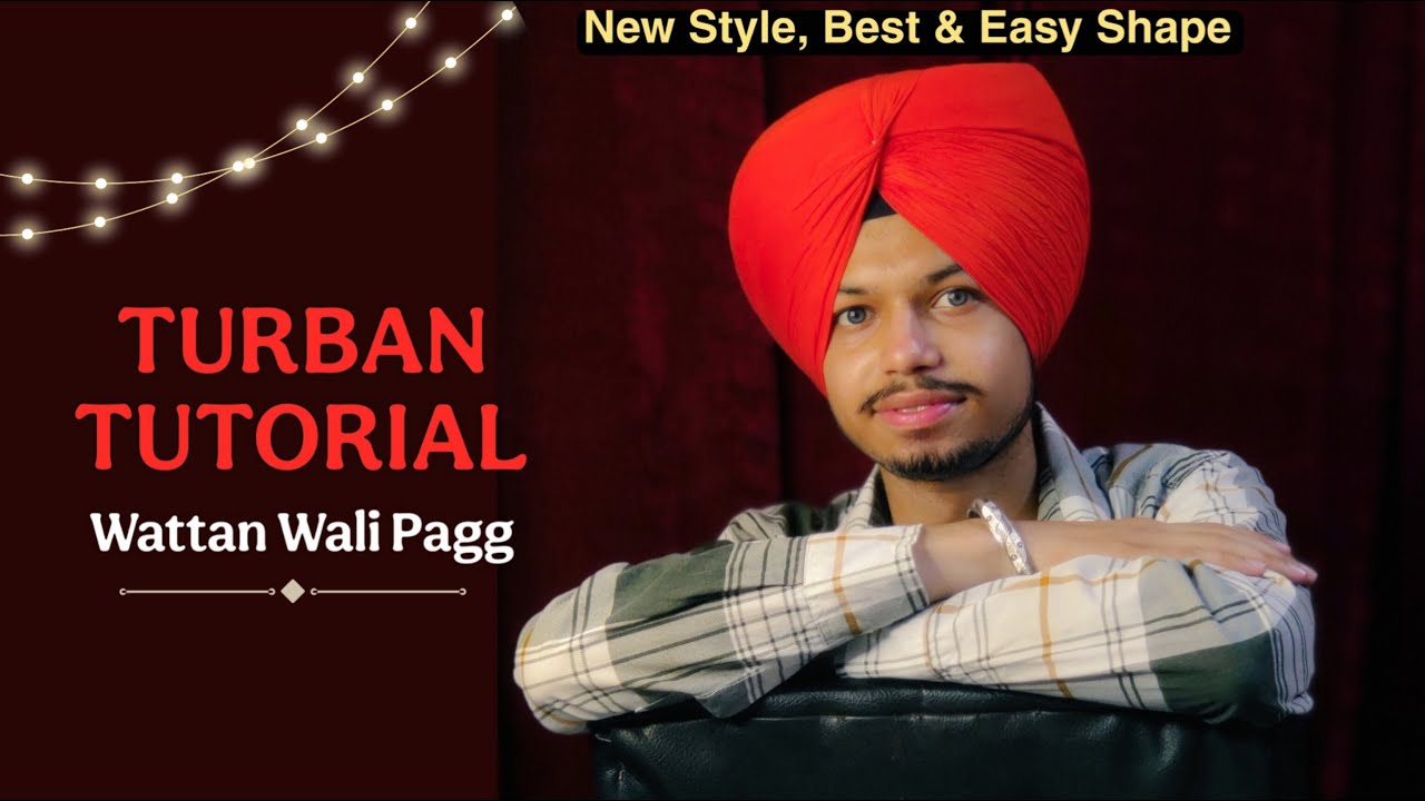 Wattan wali pagg 😍 | Royal Turban Style 🔥 | Harkaran Singh | Best and easy shape