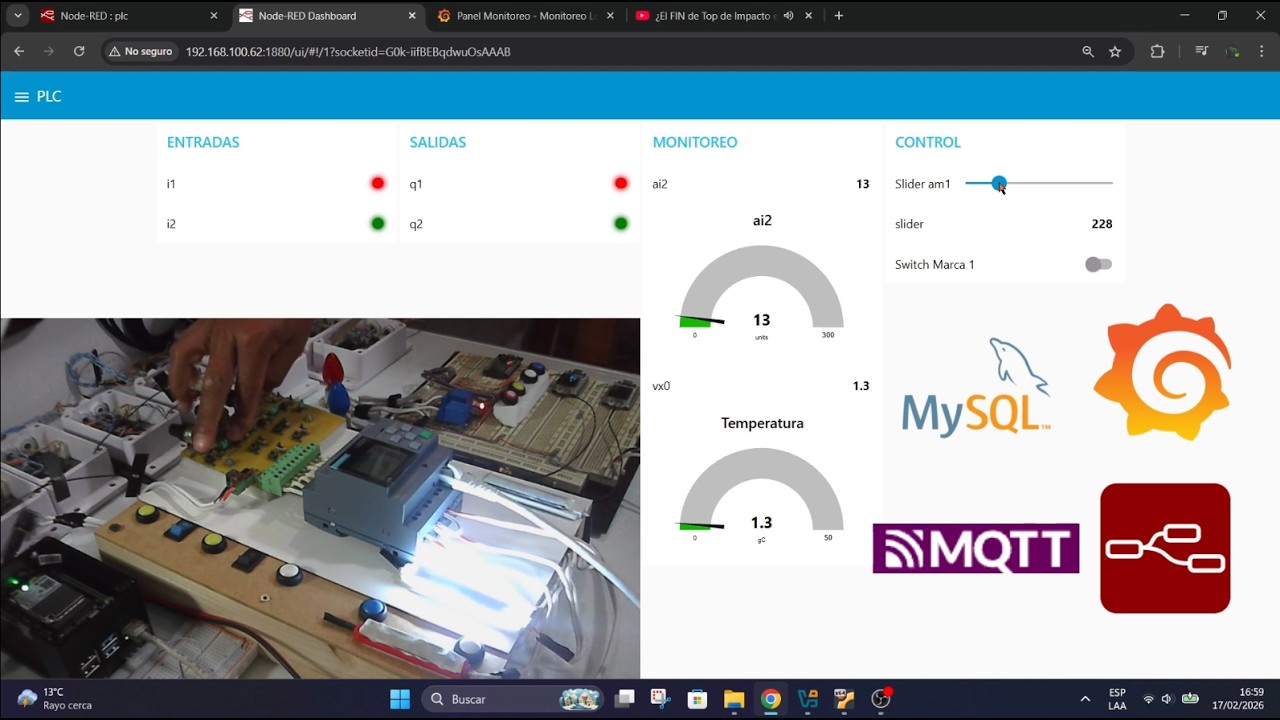 De PLC LOGO a ESP32 y LoRaWAN: así se construye un sistema IoT real