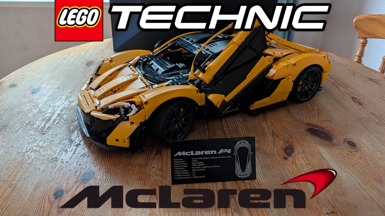 Lego Technic McLaren P1 build 