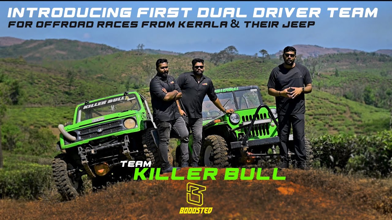 Ep 38 - Introducing First Dual Driver team for Offroad races from Kerala & their Jeep - Killerbull