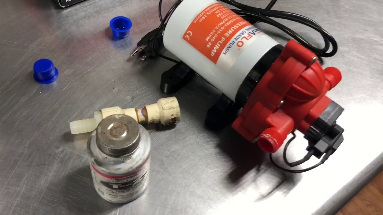 Replacing a Water Pump on a Food Truck