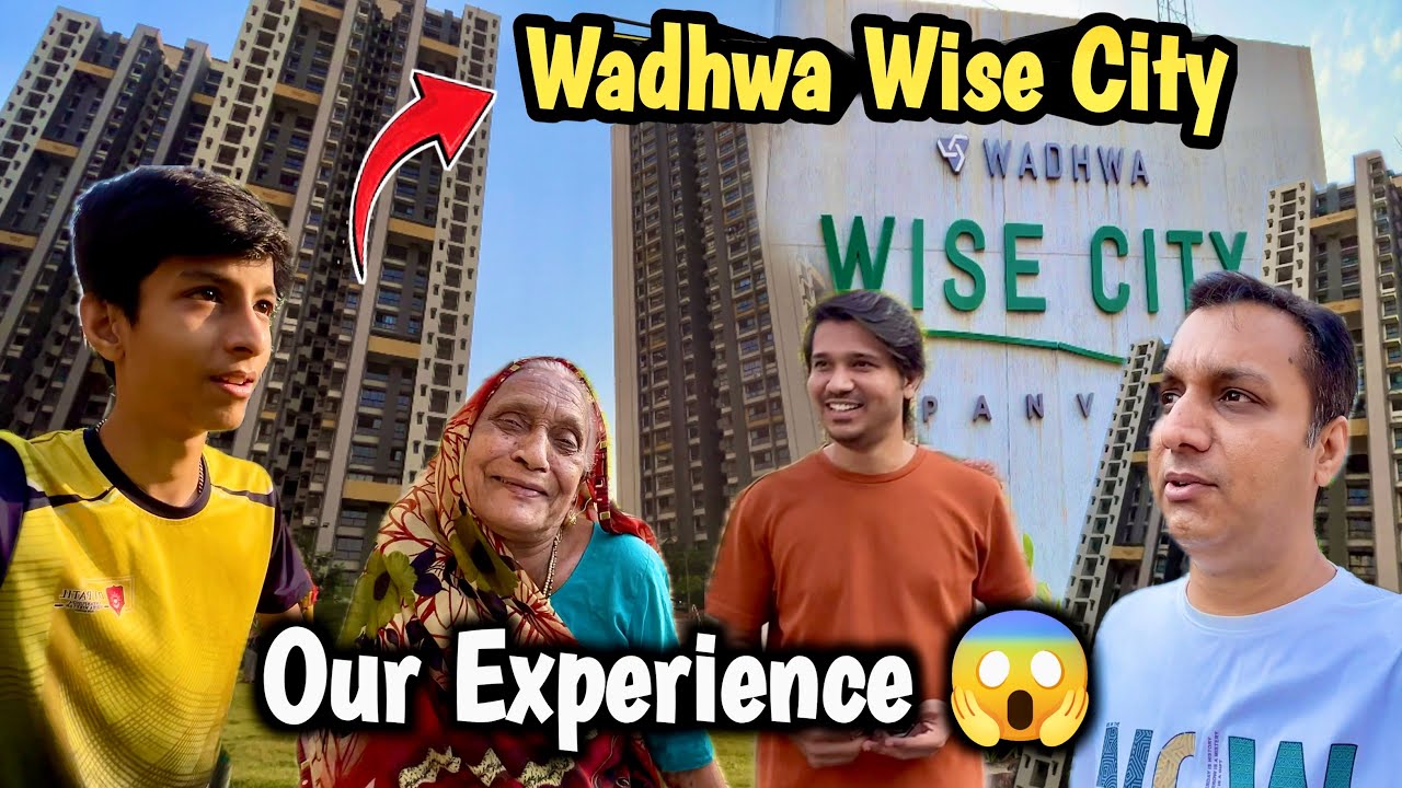 Wadhwa Wise City Panvel Our Family Experience 😱 || Full Comedy With Family 😂🤩 ||