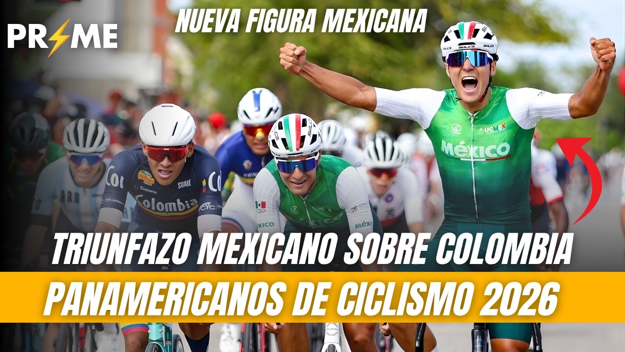 TRIUNFAZO mexicano sobre Colombia || &Uacute;ltimos km Panamericanos de ciclismo 2026