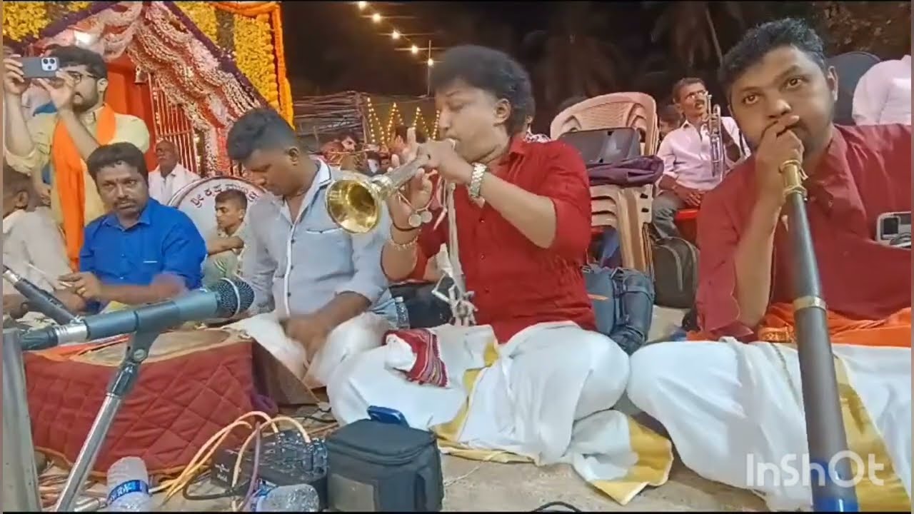 🎺Nagaswara by Manish Devadiga Brahmavara| 🎶Annayya Annayya song|Adkadakatte-2025#vadya #daivaradhane