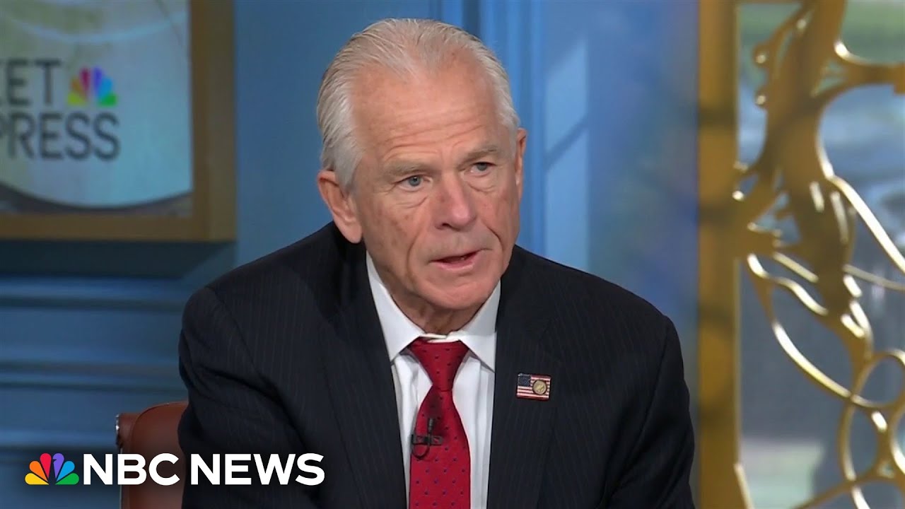 Peter Navarro says U.S. ‘has no defense other than tariffs’: Full interview