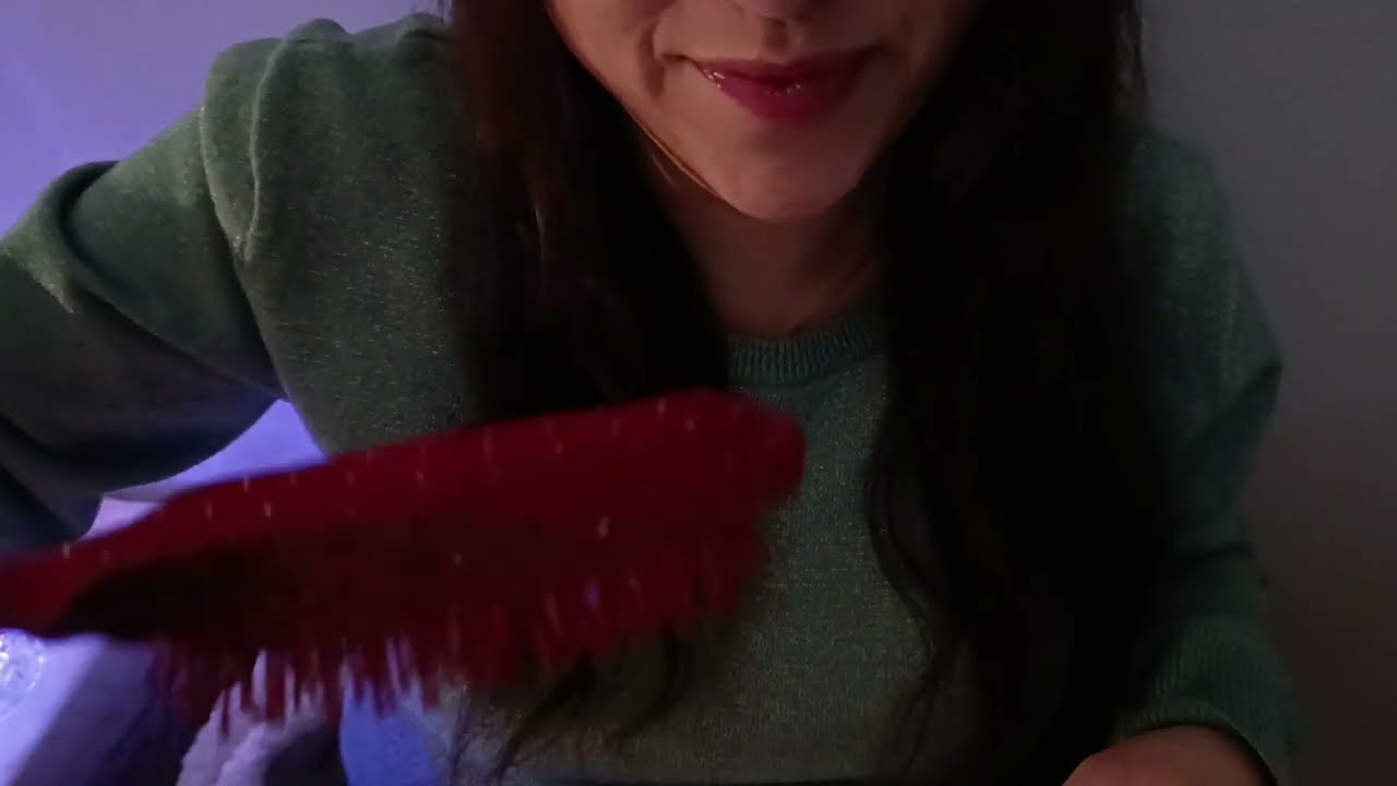 Pečující roleplay| Kamarádka se o tebe postará ❤️|ASMR CZ| #asmr #hairbrushingasmr #whispering