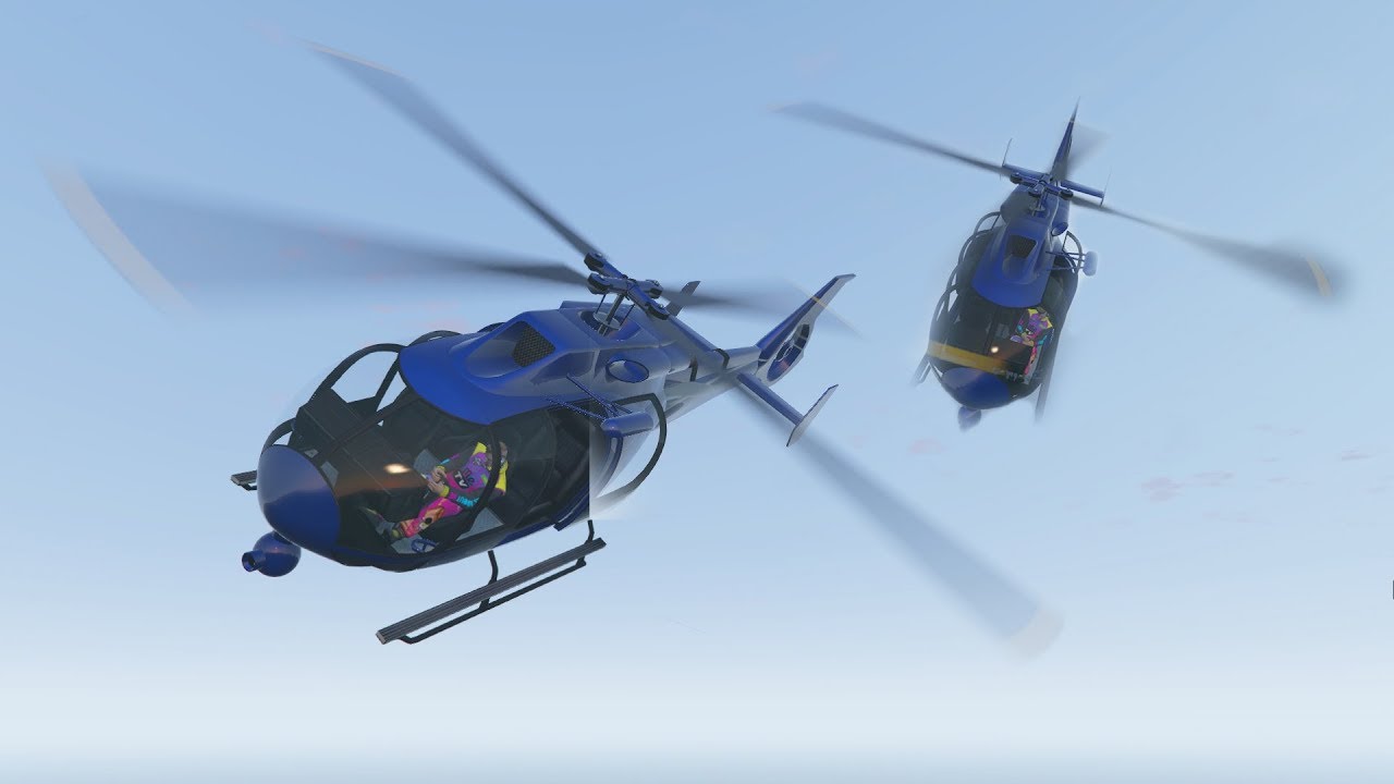 NAJGORSZE WYŚCIGI HELIKOPTERAMI! (GTA Online)