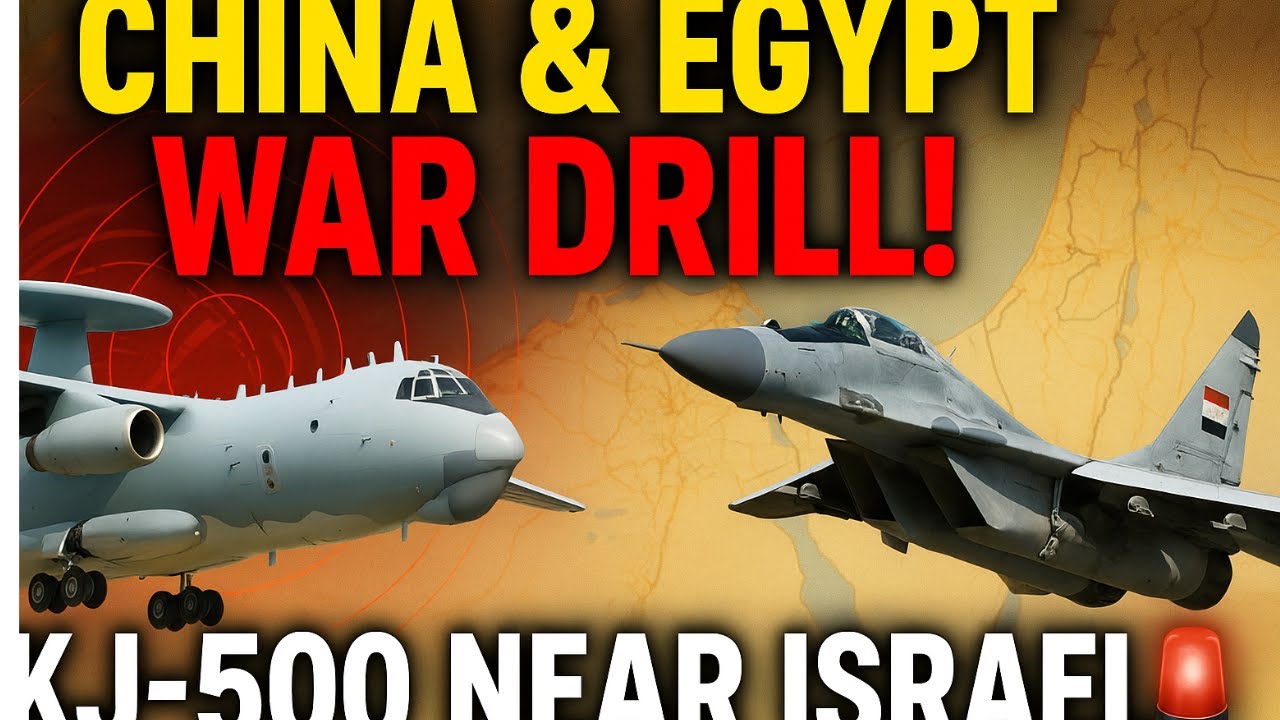 China-Egypt Joint Military Drills Near Israel | KJ-500 | Military News | Eagle of Civilization 2025