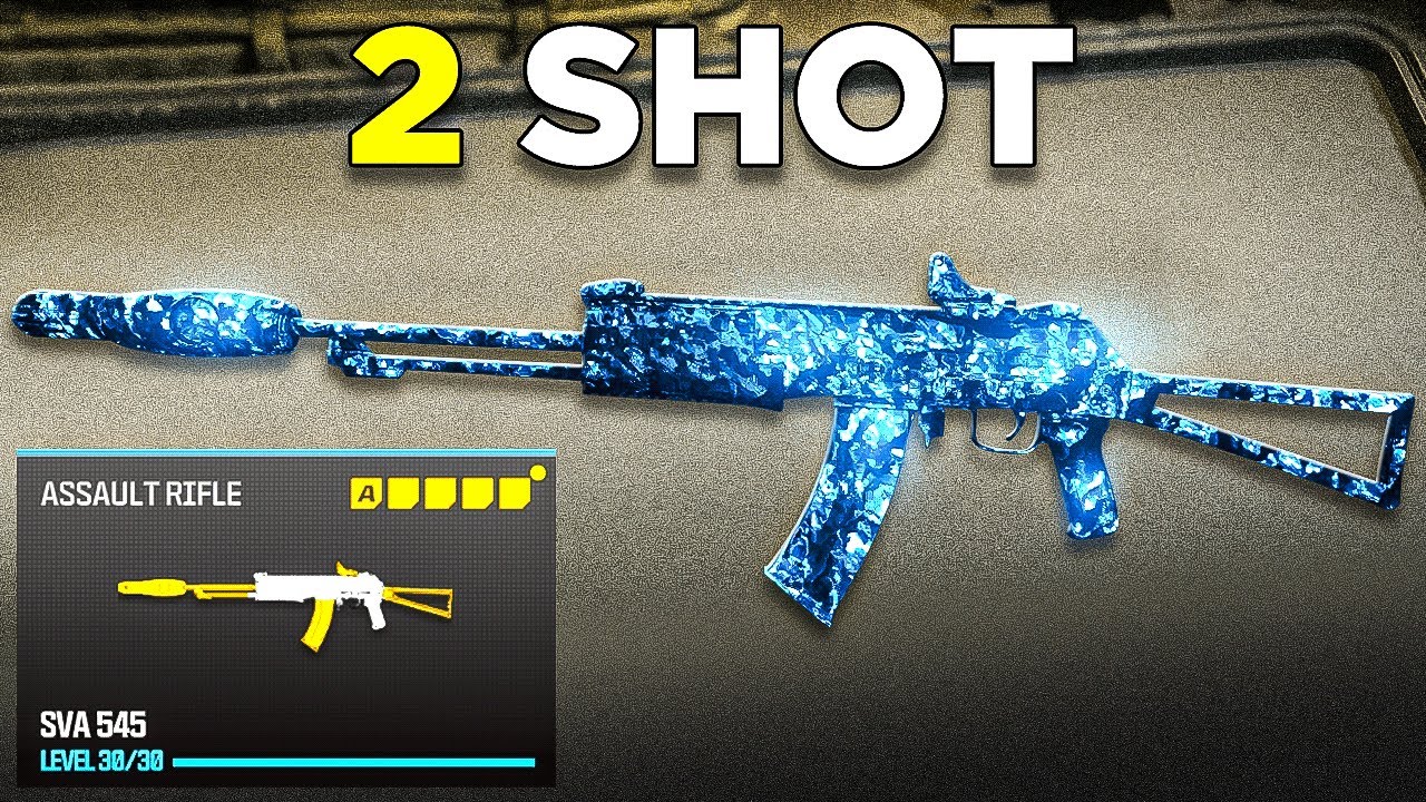 new *2 SHOT* SVA 545 CLASS is META in MW3! 🔥 (Best SVA 545 Class Setup) - Modern Warfare 3
