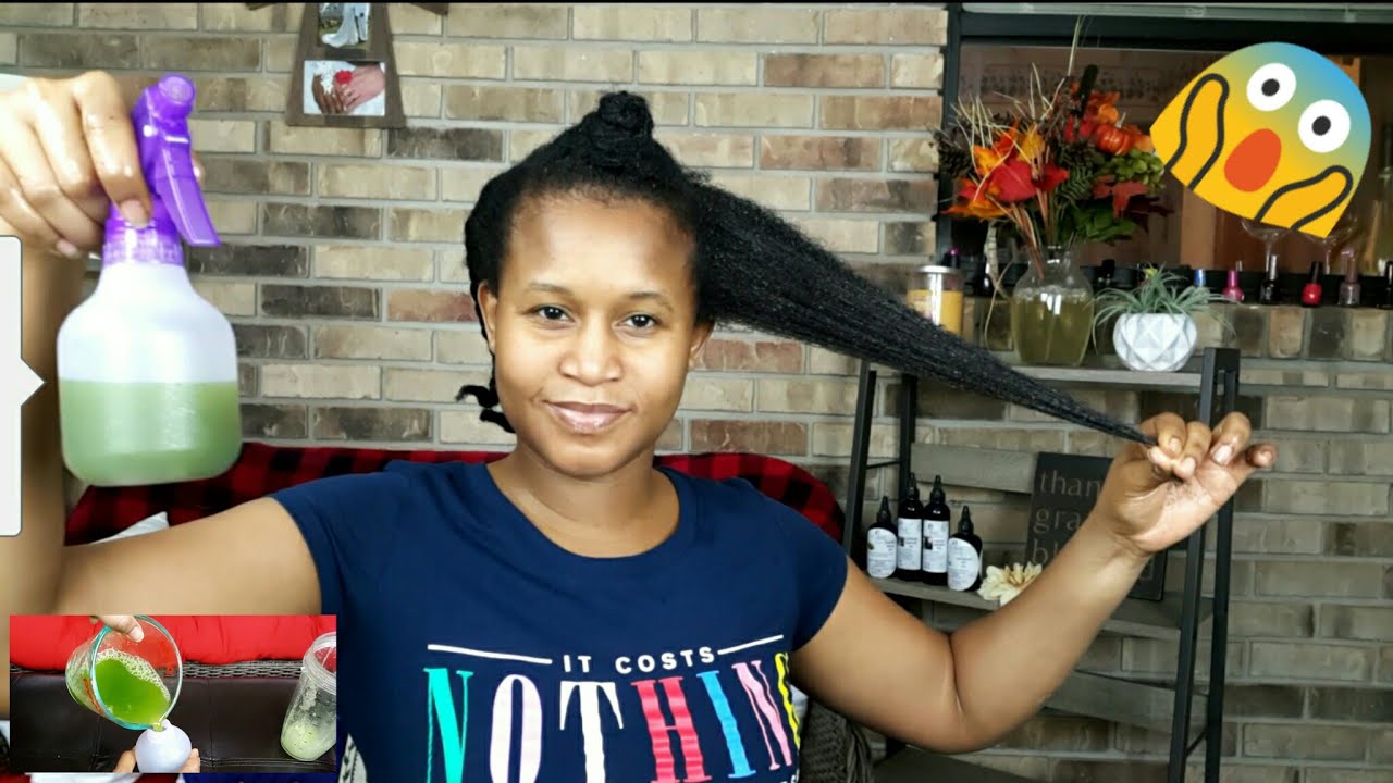 Homemade Aloe Vera Leave in conditioner for Massive Hair Growth