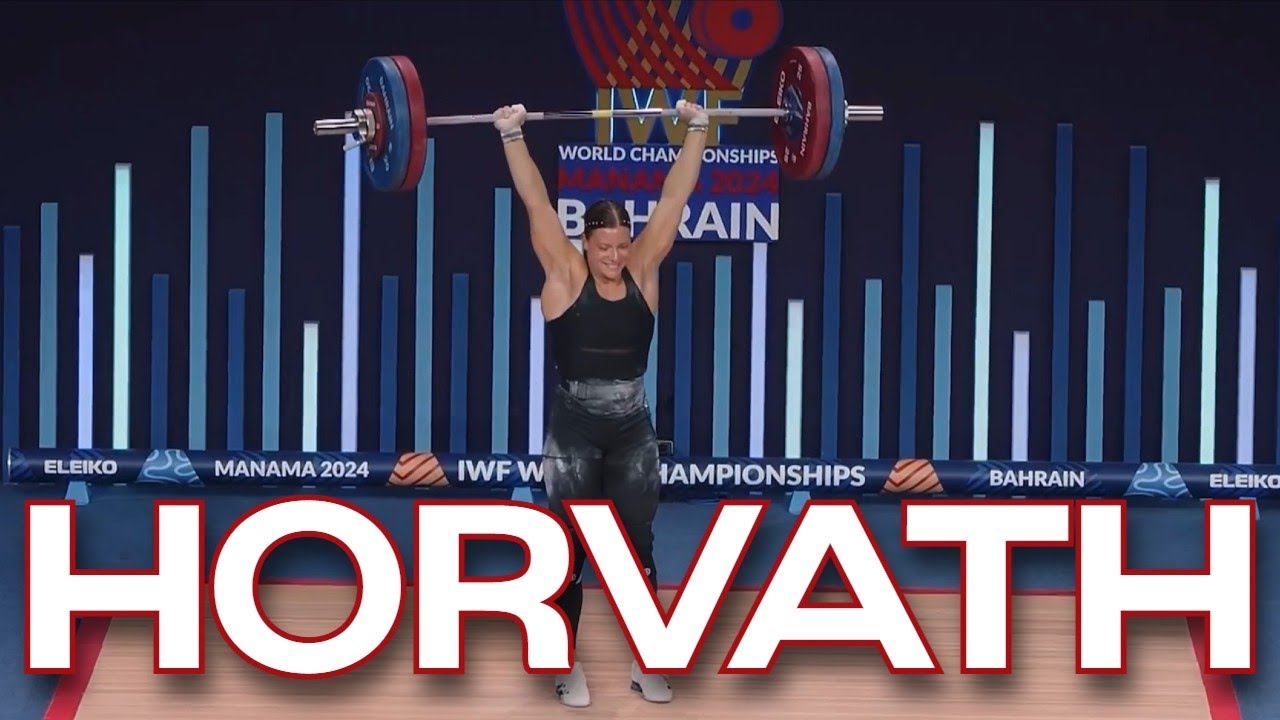 Laura Horvath Highlights at 2024 IWF World Chalpionships