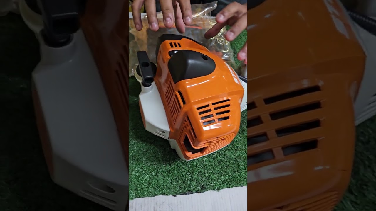 entrega técnica da roçadeira Stihl fs 221