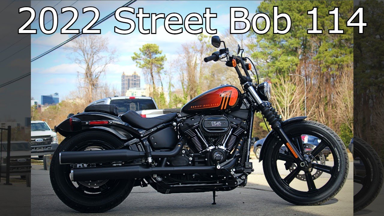 NEW 2022 Harley-Davidson Street Bob 114
