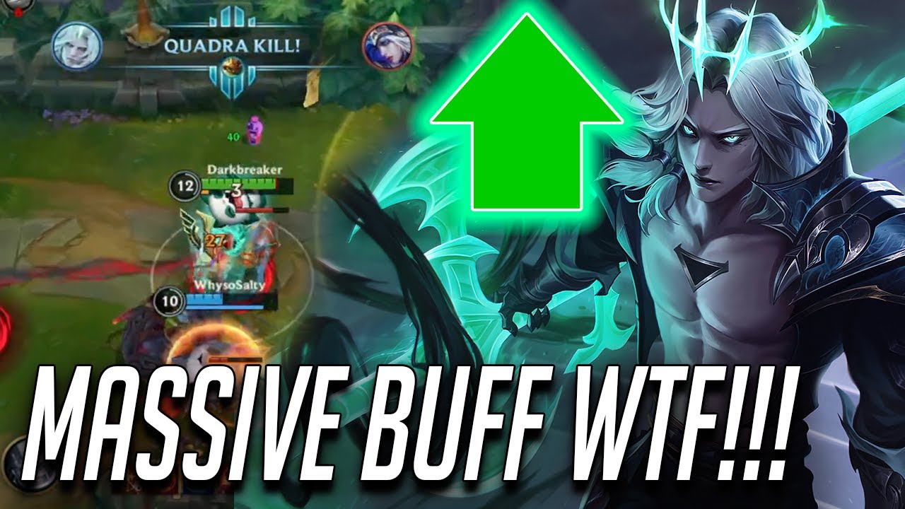 WILD RIFT VIEGO MASSIVE BUFF WTF RIOT???? BROKEN AF!
