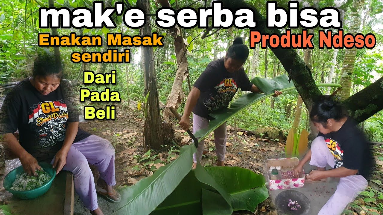 ORANG KAMPUNG SERBA BISA ‼️  DARI PADA BELI DI PASAR MENDING BIKIN SENDIRI #wongndesocreator 