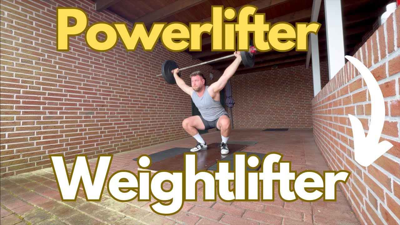 Change of scenery | Week #3 | POWERLIFTER TO WEIGHTLIFTER