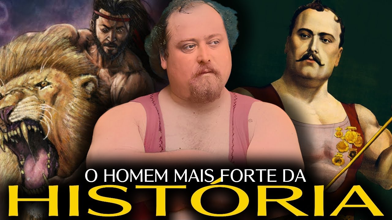 O STRONGMAN QUE DESAFIOU OS LIMITES DA FORÇA HUMANA - LOUIS CYR