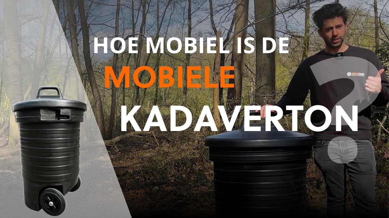Ontdek alle voordelen van de nieuwe IF mobiele kadaverton.
